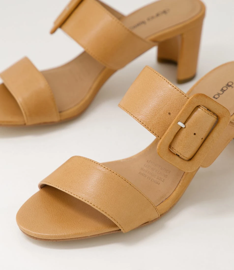 Feebies Dark Tan Leather Sandals 7 Feebies Dark Tan Leather Sandals - Image 5