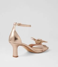 Thorough Champagne Leather Sandals -Lynx Shoes Shop DF13123N74LE 4