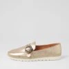 Atonement Champagne Leather Loafers -Lynx Shoes Shop DF13175N74LE 2
