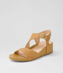 Tabias Dark Tan Leather Sandals -Lynx Shoes Shop DF13230TAOLE 3
