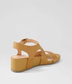 Tabias Dark Tan Leather Sandals -Lynx Shoes Shop DF13230TAOLE 4