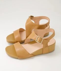 Tabias Dark Tan Leather Sandals -Lynx Shoes Shop DF13230TAOLE 6