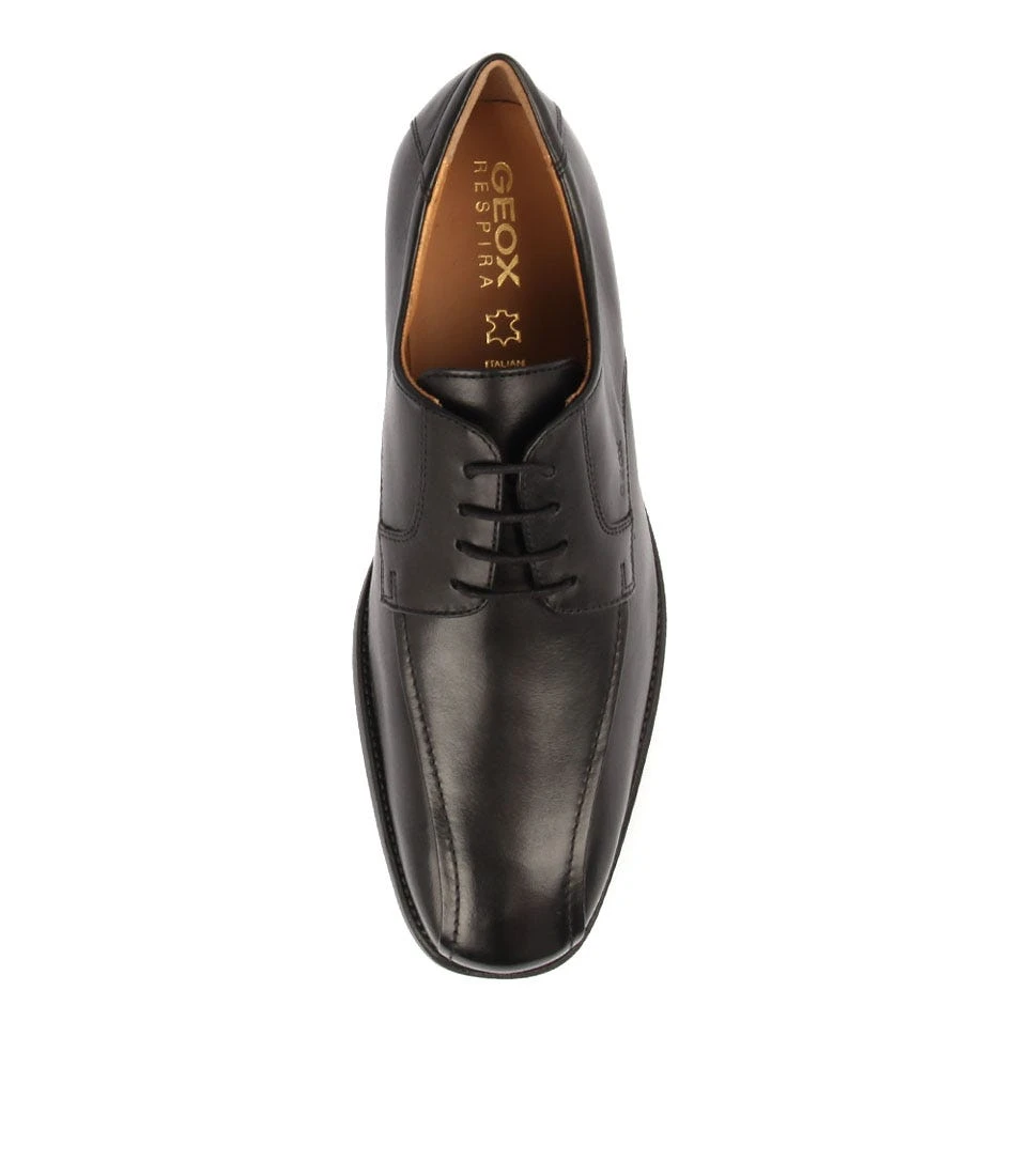 Geox Federico W Black Leather 7 Geox Federico W Black Leather - Image 5