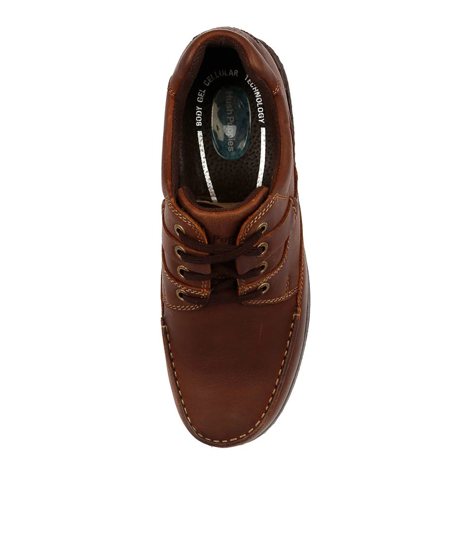 Hush Puppies Randall Ii Brown Leather 7 Hush Puppies Randall Ii Brown Leather - Image 5