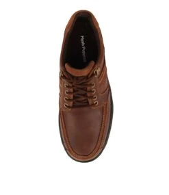 Hush Puppies Albatross Brown Leather -Lynx Shoes Shop HP10091BROLE 5