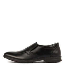 Hush Puppies Cahill Black Leather