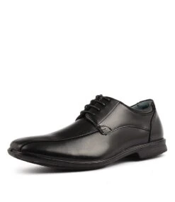 Hush Puppies Carey Black Leather -Lynx Shoes Shop HP10093BLALE 1