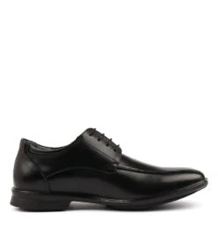 Hush Puppies Carey Black Leather -Lynx Shoes Shop HP10093BLALE 4
