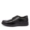 Hush Puppies Torpedo Black Leather -Lynx Shoes Shop HP10094BLALE 3
