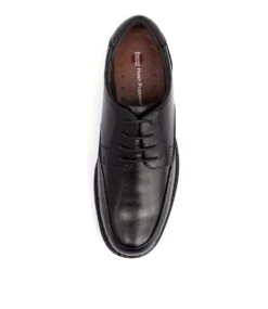 Hush Puppies Torpedo Black Leather -Lynx Shoes Shop HP10094BLALE 5