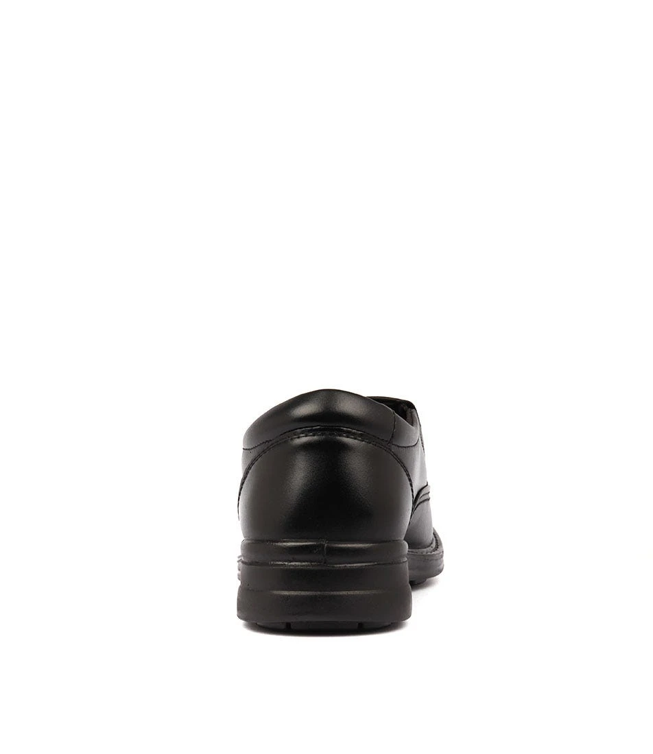 Hush Puppies Transit Black Leather 5 Hush Puppies Transit Black Leather - Image 3