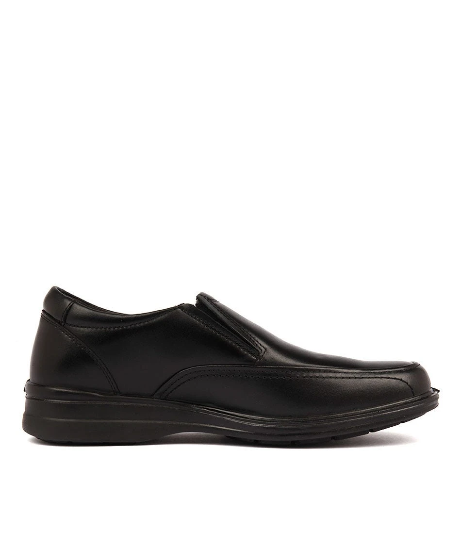 Hush Puppies Transit Black Leather 6 Hush Puppies Transit Black Leather - Image 4