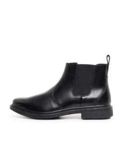Hush Puppies Deacon Black Leather