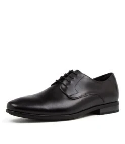 Hush Puppies Nero Black Leather -Lynx Shoes Shop HP10281BLALE 2