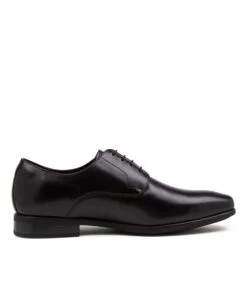 Hush Puppies Nero Black Leather -Lynx Shoes Shop HP10281BLALE 5