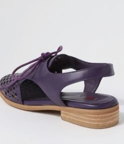 Quibblet Eggplant Flat Shoes -Lynx Shoes Shop IL10204I41SM 6