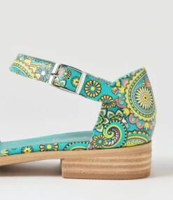 Quotes Green Paisley Flat Shoes 11 Quotes Green Paisley Flat Shoes -Lynx Shoes Shop IL10207HD2SM 6