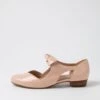 Estella Nude Patent Pu Flat Shoes -Lynx Shoes Shop IL10332NDUUU 2