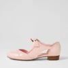 Estella Powder Pink Patent Pu Flat Shoes -Lynx Shoes Shop IL10332QCWUU 2