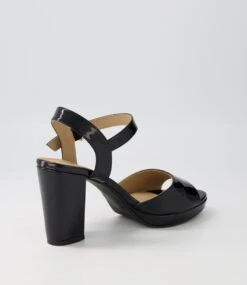 Bountys Black Patent Pu Sandals -Lynx Shoes Shop IL10393BLAUU 4