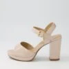 Bountys Nude Patent Pu Sandals -Lynx Shoes Shop IL10393NDUUU 2