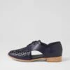 Quietly Navy Flat Shoes -Lynx Shoes Shop IL10441DBYSM 2