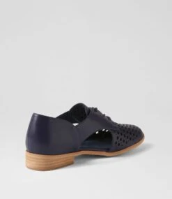 Quietly Navy Flat Shoes -Lynx Shoes Shop IL10441DBYSM 4