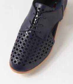 Quietly Navy Flat Shoes -Lynx Shoes Shop IL10441DBYSM 5