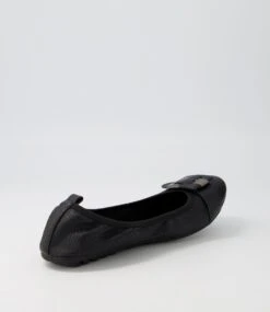 Cory Black Ballet Flats -Lynx Shoes Shop IL10650BLASM 4