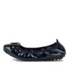 Cory Navy Patent Synthetic Ballet Flats -Lynx Shoes Shop IL10650DBYUU 4