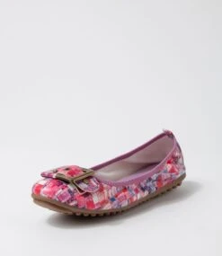 Cory Red Blue Multi Ballet Flats 8 Cory Red Blue Multi Ballet Flats -Lynx Shoes Shop IL10650IHUSM 3