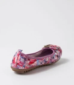 Cory Red Blue Multi Ballet Flats 9 Cory Red Blue Multi Ballet Flats -Lynx Shoes Shop IL10650IHUSM 4