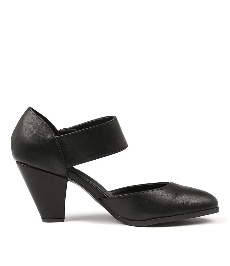 Cyndias Black Black Smooth Patent 6 Cyndias Black Black Smooth Patent - Image 4