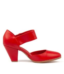 Cyndias Red Smooth Patent 10 Cyndias Red Smooth Patent -Lynx Shoes Shop IL10652REDUS 5