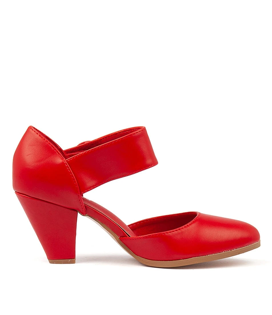 Cyndias Red Smooth Patent 6 Cyndias Red Smooth Patent - Image 4