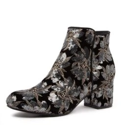 Kanye Black Dazzle Velvet -Lynx Shoes Shop IL10662BO6IT 2