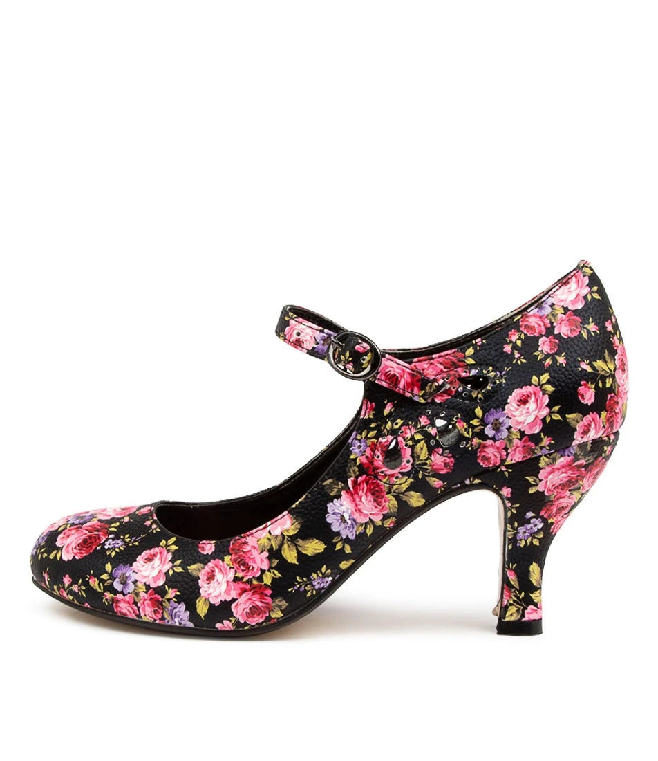 Mendy Black Floral Smooth 3 Mendy Black Floral Smooth