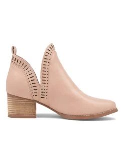 Lissamo Warm Rose Smooth Ankle Boots 10 Lissamo Warm Rose Smooth Ankle Boots -Lynx Shoes Shop IL10718PEBSM 5