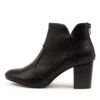 Mahlon Black Black Heel Smooth 2 Mahlon Black Black Heel Smooth -Lynx Shoes Shop IL11019B66SM 4