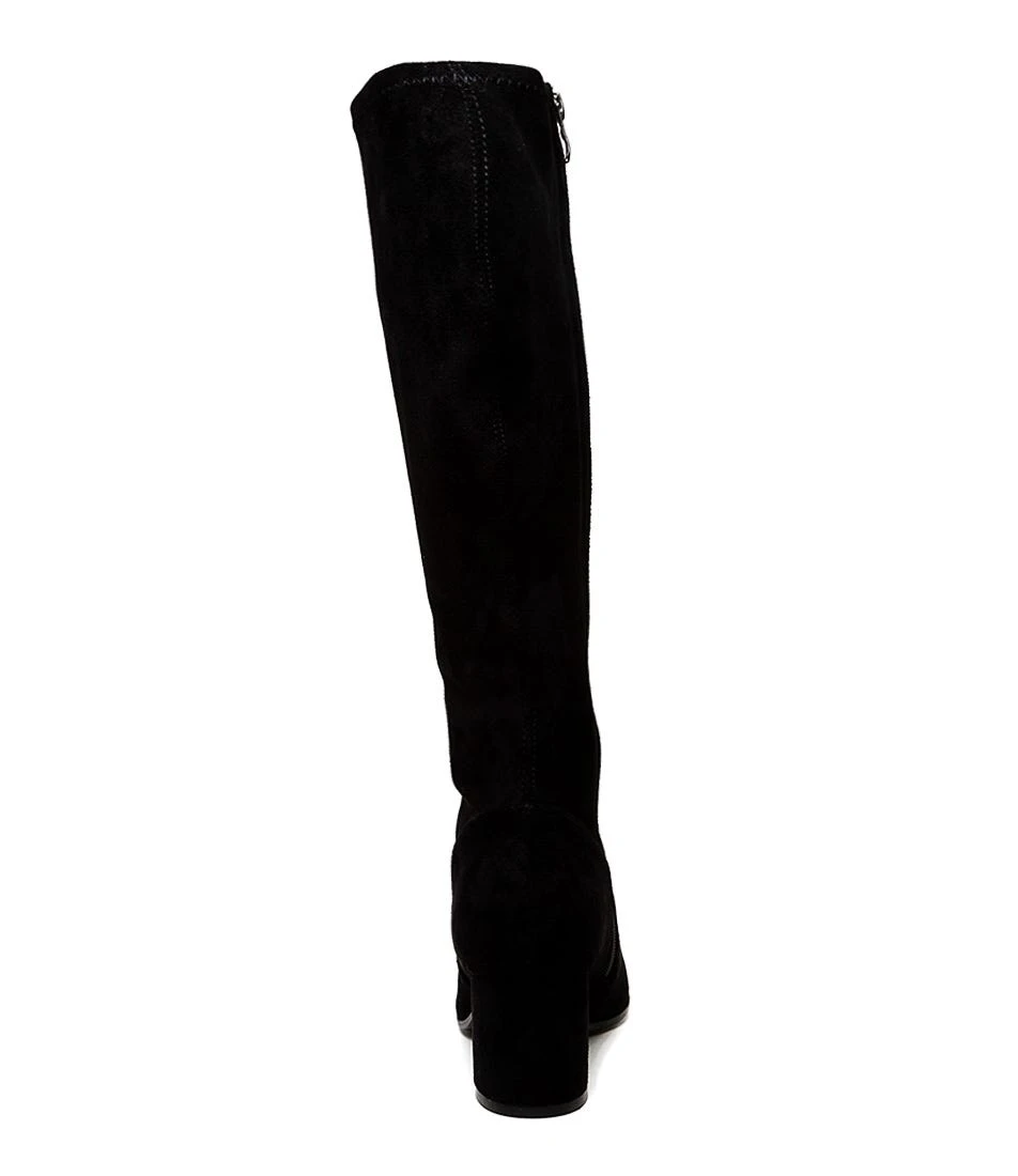 Neolas Black Stretch Microsuede 5 Neolas Black Stretch Microsuede - Image 3