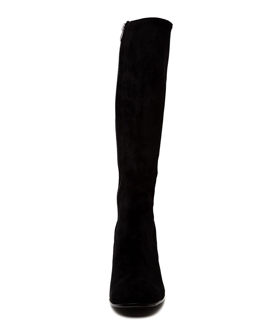 Neolas Black Stretch Microsuede 7 Neolas Black Stretch Microsuede - Image 5