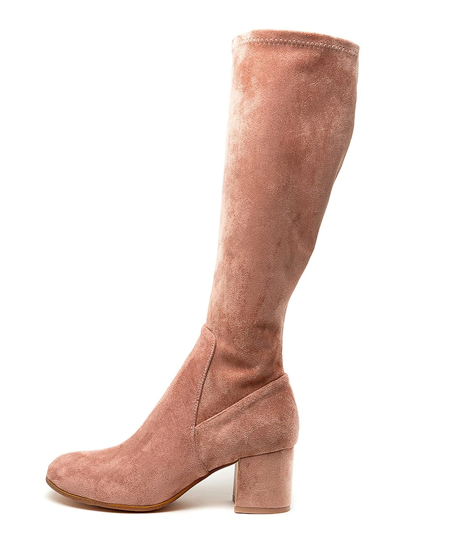 Neolas Blush Stretch Microsuede 3 Neolas Blush Stretch Microsuede