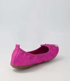 Corwin Fuchsia Ballet Flats -Lynx Shoes Shop IL11076P22SM 4