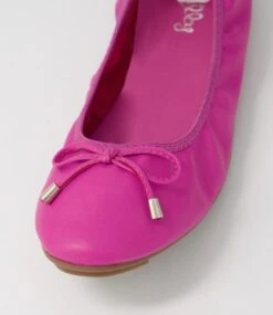 Corwin Fuchsia Ballet Flats -Lynx Shoes Shop IL11076P22SM 5