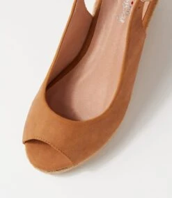 Fabiana Tan Nubuck Pu Espadrilles -Lynx Shoes Shop IL11135TANPY 5