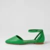 Grammi Green Flat Shoes -Lynx Shoes Shop IL11144GRESM 2