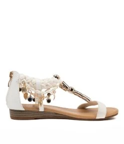 Scot White Sandals -Lynx Shoes Shop IL11274WHISM 5