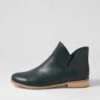 Qupid Dark Green Ankle Boots -Lynx Shoes Shop IL11348HBDSM 2