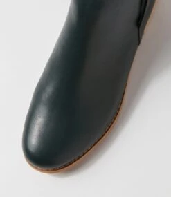 Qupid Dark Green Ankle Boots -Lynx Shoes Shop IL11348HBDSM 5