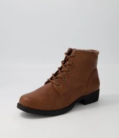 Camber Tan Ankle Boots -Lynx Shoes Shop IL11374TANSM 3